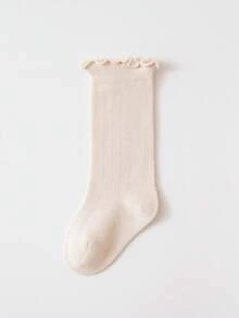 1 Pair Baby Socks Spring/Autumn Pure Cotton Children's Mid-Calf Socks - Multicolor - View 15