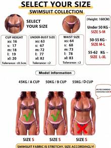 Women's Retro Animal Stripe Bikini Swimwear Casual Fashion Set Summer Vacation Beach - Baby Pink - View 6