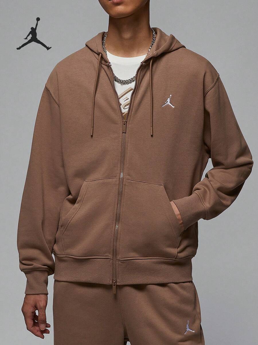 Nike Authentic JORDAN Men's Full-Zip Hooded Jacket FV7292-223 - FV7292-223 - View 1