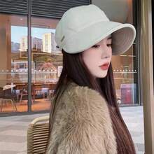 1pc Multicolor Breathable Sun Protection Baseball Cap, Fashionable Multi-Purpose Duckbill Hat With Mask Hook, Soft Foldable, Suitable For Outdoor Activities And Daily Wear, Women's Hat, Men's Hat, UV Protection, Holiday Gift - Multi-color - View 16