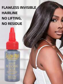 Salonpro Salon Pro Hair Extension Glue Black 1oz Eyelash, Wig Extension Glue - Fast Bonding For Wigs And Eyelashes - Multicolor - View 2