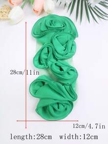New Multi-Color 3D Hand-Rolled Pleated Corsage DIY Clothing Accessories, Suitable For Wedding Dress, Dance Skirt, And Other Decorations - Multicolor - View 54