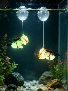 2pcs Glowing Diver Aquarium Decor, Floating Mini Diver Fish Tank Decoration, Cute Underwater Landscape Resin Ornament, Ideal Holiday Gift For Christmas, Halloween, Home Party And Home Aquarium Decoration - A - View 8