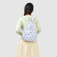 SHILAN Lightweight Printed Foldable Backpack Portable Casual Travel Rucksack Simple Large‑Capacity Daily Student School Bag - Multicolor - View 8