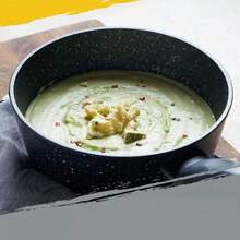 Black Saucepan With 18 Cm Diameter, Non‑Stick Interior And Scratch‑Resistant Surface, Fitted With Cool‑Touch Handles, Compatible With Induction, Electric And Gas Hobs. - View 3
