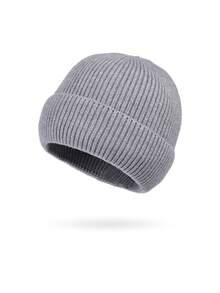 JOYLORD 3pcs/1pc Winter Men's Hat Gloves Scarf Set Acrylic Material Winter Warm Knitted Hat Outdoor Cycling Ear Protection Woolen Single Hat - Single Cap - View 15