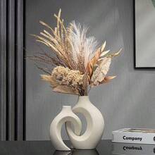 1pc 2D Flat Printed Acrylic Material Realistic Nordic Ins Modern Creative Vase Minimalist Floral Home Decor Luxury Set Ins Style Home Decor Minimalist Wabi-Sabi Style - 1PC - View 7