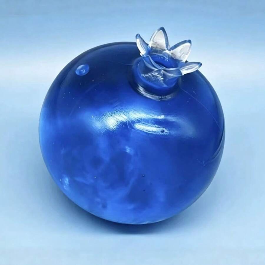 Mainan Pereda Stres Squishy Tanah Liat Berbentuk Bunga Plum Asli Qiumei Baru dengan Daya Pantul Lambat - MultiWarna - View 1
