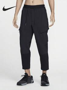 Celana Panjang Kasual Fungsional Olahraga Pria Nike Authentic ADV Baru FV8693-010 - FV8693-010 - View 1