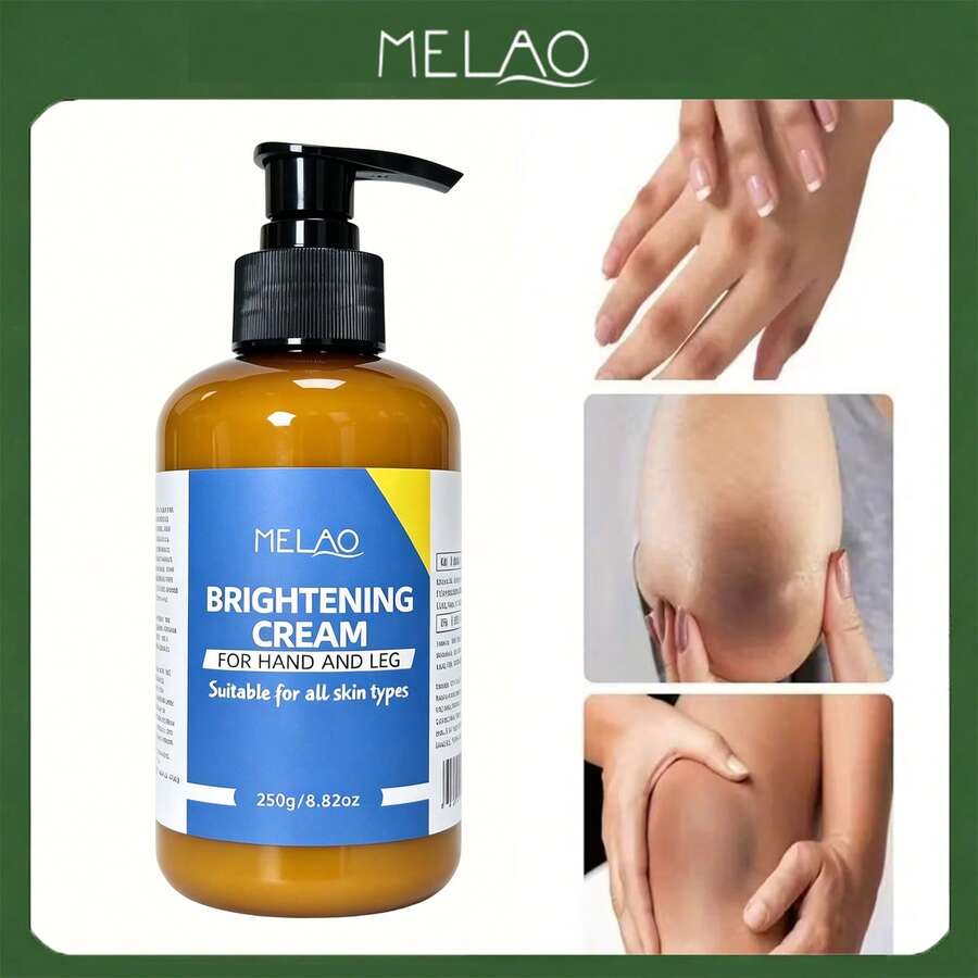 MELAO Brightening Hand & Foot Cream 250g, Lotion Pelembap Tubuh, Melembutkan Kulit Kering, Cocok Untuk Semua Jenis Kulit, Krim Perawatan Tubuh Harian - 250g - View 1
