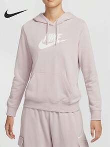 Nike/Nike Authentic 2024 Winter New Women's Loose Warm Sports Sweatshirt DQ5776-019 - DQ5776-019 - View 1