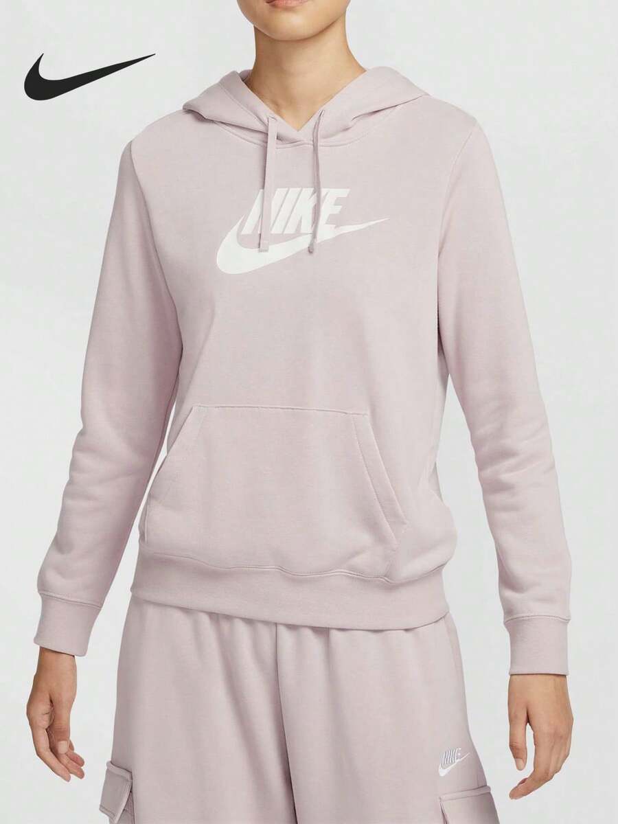 Nike/Nike Authentic 2024 Winter New Women's Loose Warm Sports Sweatshirt DQ5776-019 - DQ5776-019 - View 1