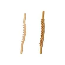 Wooden Gua Sha Massage Stick, 59 Beads Deep Tissue Trigger Point Massage Tool, Manual Gua Sha Stick For Back, Abdomen, Leg Muscle Pain Relief, Body Relaxation Acupressure Massage Tool - Set - View 15