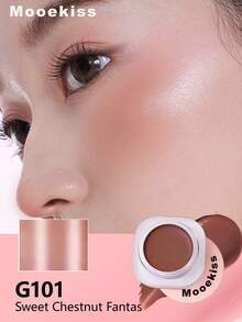 Mooekiss Crema de Rubor Multicolor Romántica (G101), Regalo Perfecto Para la Novia - G101 - Ver 8