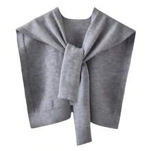 1pc Women's Knitted Shawl, Lightweight Summer Shoulder Wrap, Can Be Paired With Dresses And Accessories - Multicolor - View 11