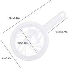 10/5/3/1pc High Density Filter Mesh, Soy Milk, Juice, Honey, Sesame Oil, Liquid Filter, More Delicious Taste After Filtration, Kitchen Gadget, Holiday Gift, Restaurant Kitchen Essential - View 8