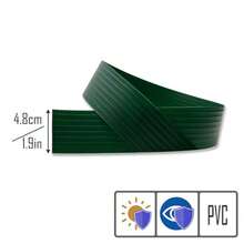 - White View Blocking Privacy Tape Weave W/Bracket For Chain Link Fence 75m/250 Ft Roll UV Resistant - White - View 6