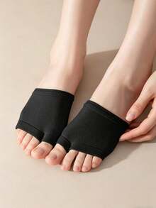 1/3 Short Women's Open-Toe Boat Socks, Soft & Breathable, Moisture-Wicking & Quick-Drying, Suitable For Clogs, Beach Sandals, Slides, Slippers, Spring/Summer - Multicolor - View 3