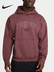 Nike Authentic Spring New Men's Knitted Loose Fit Thermal Lined Pullover Sweatshirt HJ2230-652 - HJ2230-652 - View 1