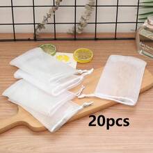 1/10/20/30pcs Exfoliating Mesh Soap Bag, Drawstring Foam Mesh Pouch For Soap Storage, Easy To Store, Suitable For Bathing And Cleaning, White, Hanging Foam Soap Bag, Suitable For Shower, Bathroom, Travel, Unisex Daily Use - Multicolor - View 10