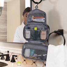 Compact Hanging Toiletry Kit - Lime - View 6