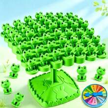 Frog Wisdom Tree Balance Challenge Interactive Entertainment Stress Relief Educational Toy For Hand-Eye Coordination - Green - View 7