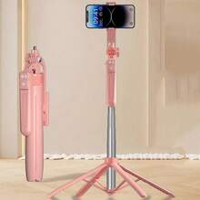 70-Inch Wireless Selfie Stick With Remote Control, Portable Foldable Tripod Stand For Smartphone Vlog Shooting And Recording, Selfie Accessory For Summer Vacation, Travel, Outdoor Activities, Live Streaming - Black - View 15