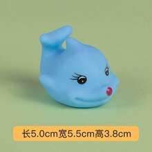 Water Play Rubber Duck Cartoon Bath Squeaky Sound Animal Doll For Kids, Random Color And Style - Multicolor - View 6