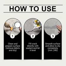 Multi-Purpose Waterproof Sealant, Daily Multi-Function Furniture, Floor, Wall Gap Repair Waterproof Agent, Provides Long-Lasting And Durable Waterproof Repair Effect For Gaps. Suitable For Cement, Tile, Wood Surfaces And Other Multiple Base Materials, Perfect Gift For Family And Friends - A - View 5