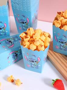 6pcs/12pcs/24pcs Anime Cartoon Theme Party Candy Boxes, Halloween Decorations, Theme Party Gift Boxes, Candy & Cookie Boxes, Party Gift Bags, Party Gift Boxes, Suitable For Birthday Party, Candy & Popcorn Boxes Decoration, Back To School Party, Holiday Essential Party Supplies - Multicolor - View 1