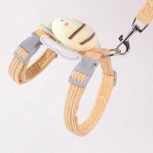 Cat Harness And Leash Set - Escape-Proof Adjustable Cat Vest, Soft Breathable Kitten Harness, Suitable For Outdoor Walking And Training, Bee-Style Anti-Escape Cat Leash, H-Shaped Anti-Struggle Outdoor Walking Rope, Adjustable Cat Harness Leash - Multiple Styles - View 11