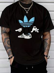 Men T-Shirts - 黑色 - 查看 9