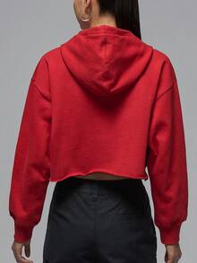 Nike Authentic JORDAN Women's Short Cropped Sweatshirt Fashion Sweatshirt HJ0146-636 - HJ0146-636 - View 2