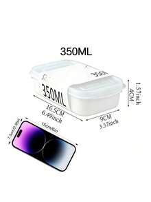 10-Pack Reusable Food Storage Container Set, Refrigerator Storage Boxes, Stackable Freezer Food Storage Containers With Lids, For Grains, Meat, Fruits, And Vegetables, For Lunch Boxes, Kitchen Organization, And Kitchen Storage - Multicolor - View 6