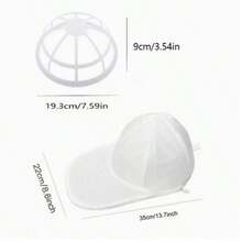 Washing Machine Hat Cleaning Cage, Hat Washer With Mesh Bag, Baseball Cap Cleaning Cover/Protective Cage, Suitable For Cleaning Various Hats - Multicolor - View 10