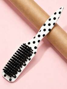 4pcs/Set Black & White Plastic Back Combs Professional Control Combs Create Smooth Ponytail And Bun, Makeup Styling Tools Can Set, Portable And Durable, No Electricity Needed, Travel Essential, Holiday Essential, Cruise Essential, Bathroom Essential, Also A Gift For Women, Bridesmaid Gift, Teacher Gift, Wedding Gift, Birthday Gift, Summer New Style - Multicolor - View 4