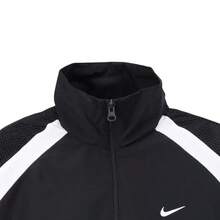Nike Icon Men's Jacket Fashionable Versatile Casual Sporty Comfortable Breathable Zipper Stand Collar Long Sleeve Basketball Jacket - Black - View 5