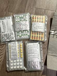 A6 Matte Loose-Leaf Medication Storage Folder With Detachable Zipper Pouch For Home And Travel, Pill And Medicine Board Organizer - View 3