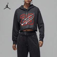 Nike/Authentic JORDAN Women's Fashion Sweatshirt Pullover HJ0146-045 - HJ0146-045 - View 11