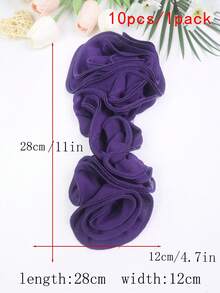 New Multi-Color 3D Hand-Rolled Pleated Corsage DIY Clothing Accessories, Suitable For Wedding Dress, Dance Skirt, And Other Decorations - Multicolor - View 46