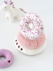 1 buah Mainan Susun Dinosaurus Unicorn Plush Lembut untuk Bayi, Mainan Susun Kain Plush, Mainan Pembelajaran Sensorik untuk Perkembangan Bayi dan Balita - MultiWarna - View 9