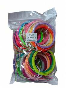 30 Colors/40 Colors * 3m And 30 Colors/40 Colors * 5m, 100m PLA Filament For 3D Printing, Suitable For Various Artistic Uses, Compatible With 1.75mm Diameter High-Temperature 3D Printers, Back To School Season - Sets - View 6