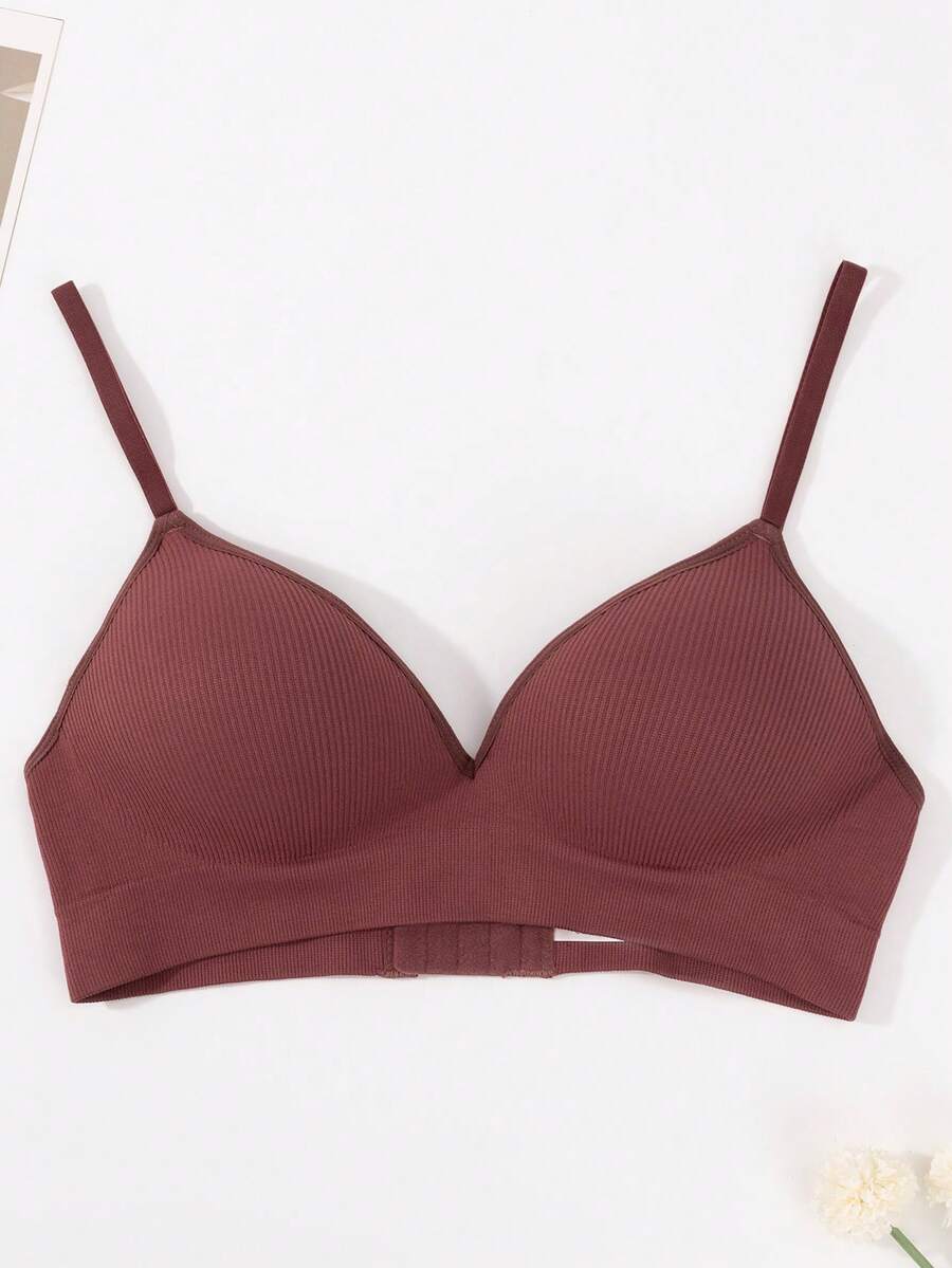Women's Supportive Seamless Wireless Bra, Comfortable Breathable Skin-Friendly, Prevents Sagging