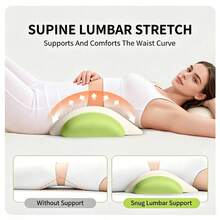 1pc Ergonomic Lumbar Pillow, 3D Dual-Layer Design Lumbar Support Cushion, Suitable For All Sleeping Positions, Breathable Curved Support Design, Neck And Cervical Spine Support Pillow - Rabbit Lumbar Support Pillow - View 6