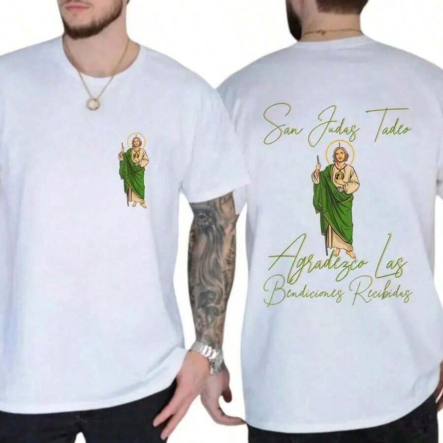 Men T-Shirts - White - View 1