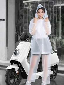 Adult Two-Piece Raincoat Set With Long Full-Body Rain Cape, Waterproof For Heavy Rain, Suitable For Outdoor Activities And Travel - Multicolor - View 7