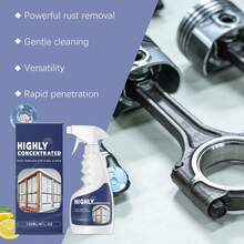 Steel Rust Remover, Stainless Steel Metal Surface Rust Removal & Care, Hardware Steel Rust Cleaning Agent - Liquid - View 9