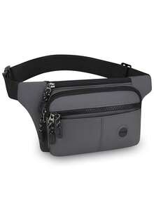 1pc Men's Multi-Functional Waist Bag, Multi-Compartment Large Capacity Chest Bag, Adjustable Shoulder Strap Crossbody Bag, Outdoor Travel, Sling - Fanny Pack - View 9