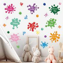 Watercolor Proverbs Exploding Bubbles Home Wall Decals For Nurseries And Bedrooms-Removable - Multicolor - View 4