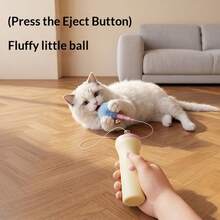 Electric Cat Teaser Toy Automatic Spring-Loaded Cat Toy Electric Spring-Loaded Cat Teaser Electric Spring-Loaded Pet Toy Electric Spring-Loaded Cat Fishing Toy Cat And Dog Universal Self-Entertainment Boredom Relief Interactive Toy Cute Fur Ball Self-Entertainment Boredom Relief Toy Electric Cat Teaser Automatic Play Cat Teaser - View 12